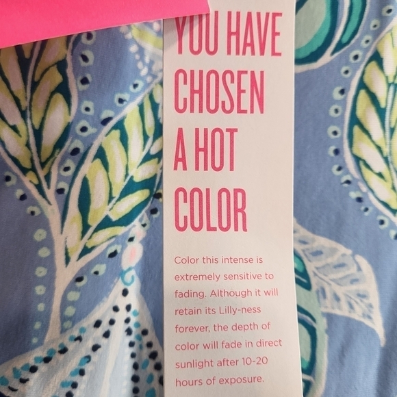 New Lilly Pulitzer Georgia May Palazzo Pants Blue Peri XS - Picture 6 of 7